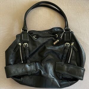 Cole Haan Black Leather Shoulder Bag
